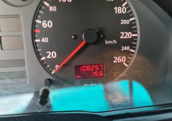 Audi A4 cena 9500 przebieg: 108300, rok produkcji 1996 z Świątniki Górne małe 466